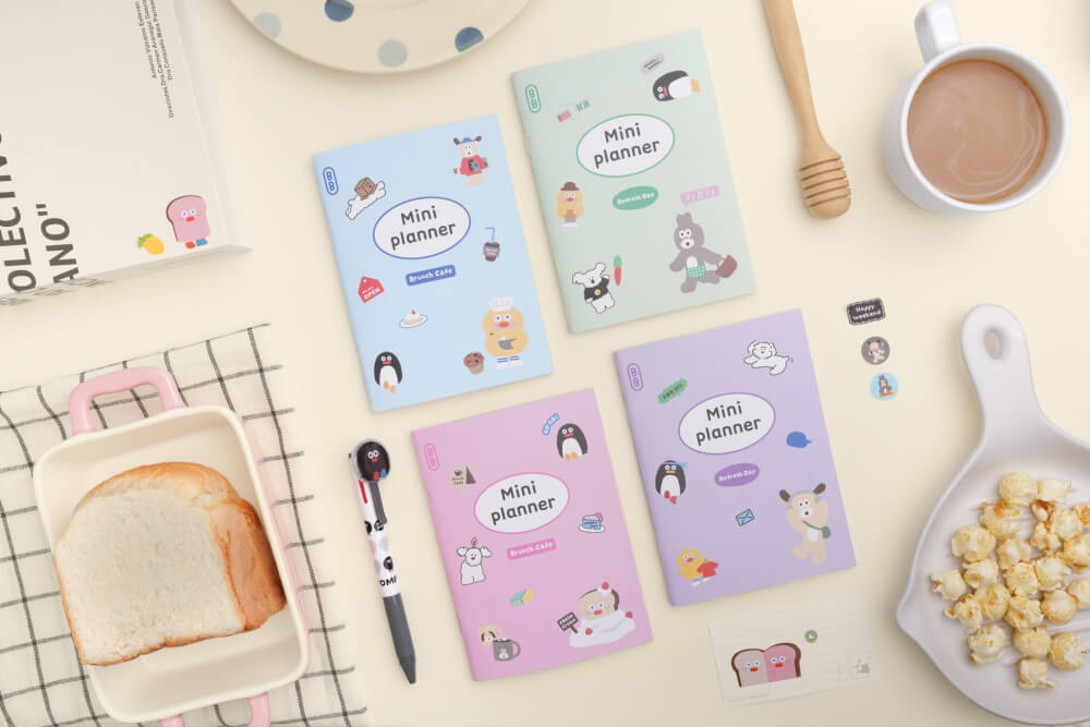 สมุดแพลนเนอร์ Ropamoda romane mini planner สีฟ้า